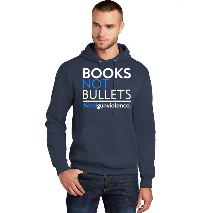 Books Not Bullets Tall Hoodie