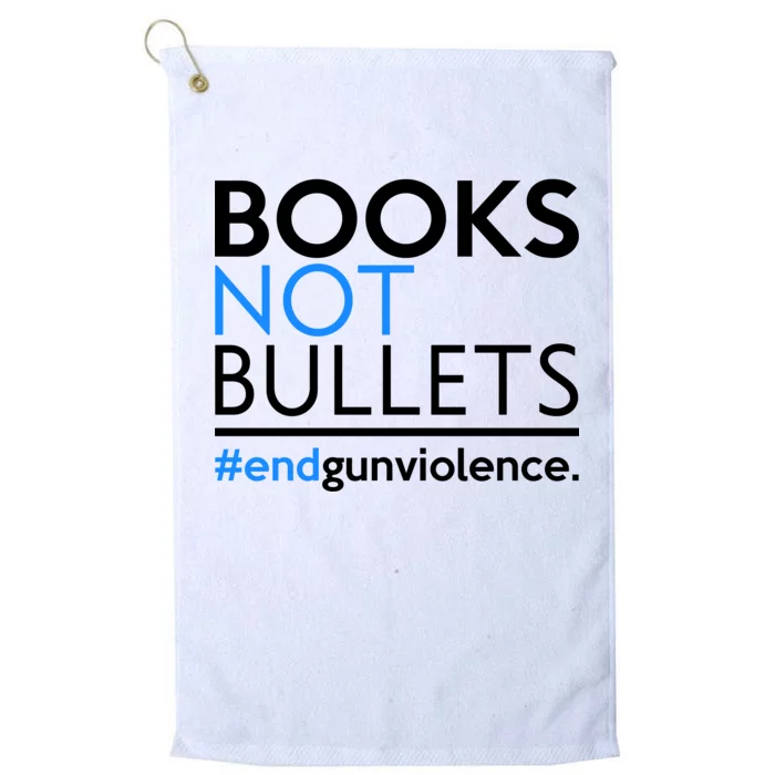 Books Not Bullets Platinum Collection Golf Towel