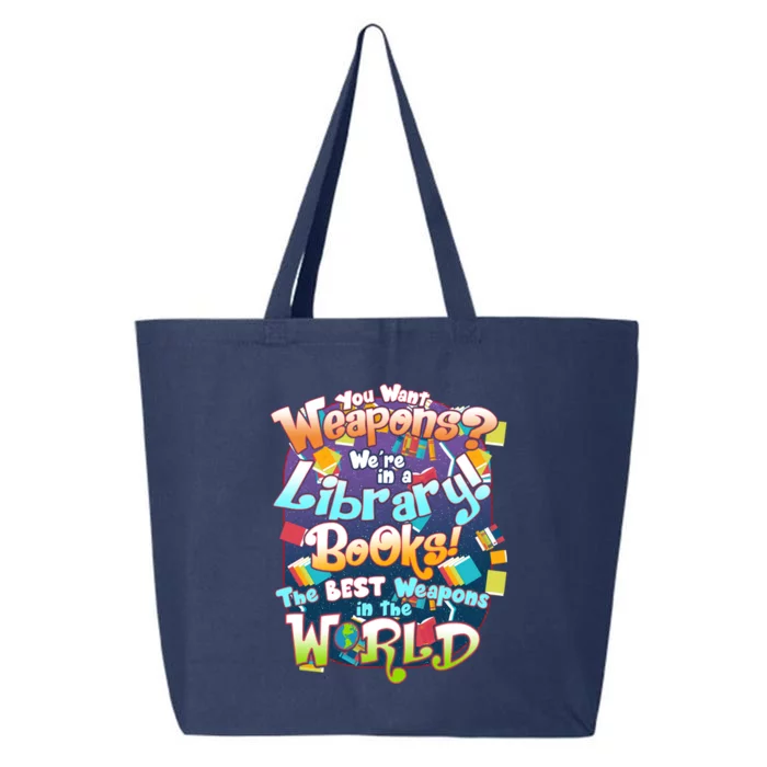 Books The Best Weapons In The  World 25L Jumbo Tote