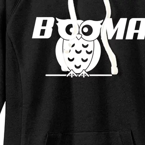 Booma Owl Women's Fleece Hoodie