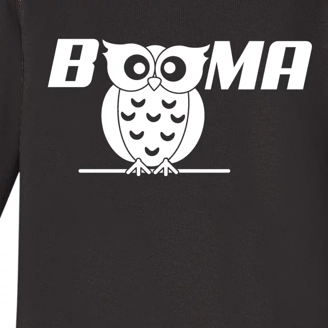 Booma Owl Baby Long Sleeve Bodysuit