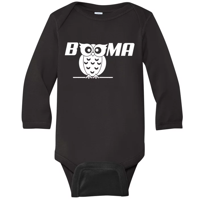 Booma Owl Baby Long Sleeve Bodysuit