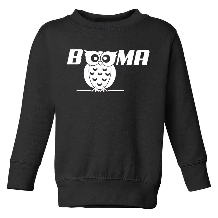 Booma Owl Toddler Sweatshirt