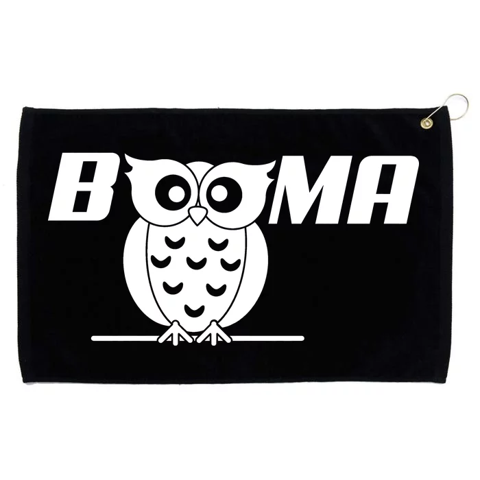 Booma Owl Grommeted Golf Towel