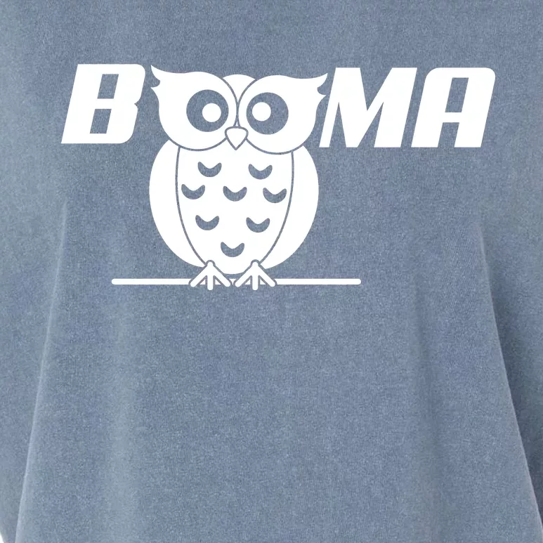 Booma Owl Garment-Dyed Women's Muscle Tee