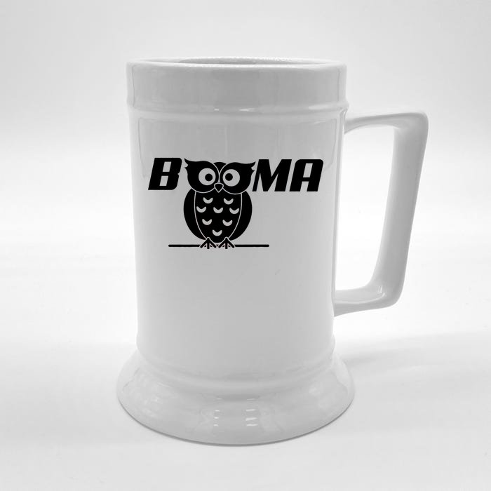 Booma Owl Front & Back Beer Stein