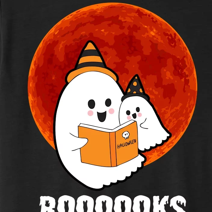 Boooooks Funny Cute Halloween Book ChromaSoft Performance T-Shirt