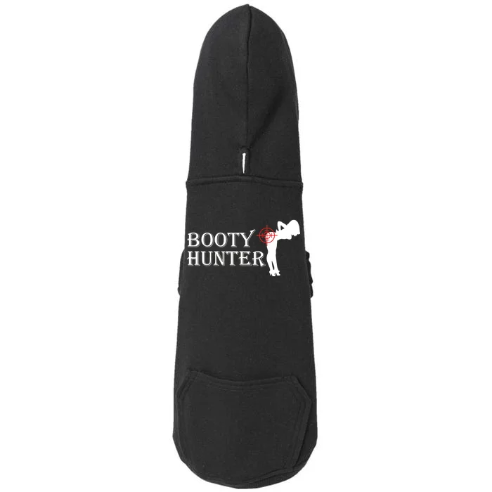 Booty Hunter Funny Doggie 3-End Fleece Hoodie