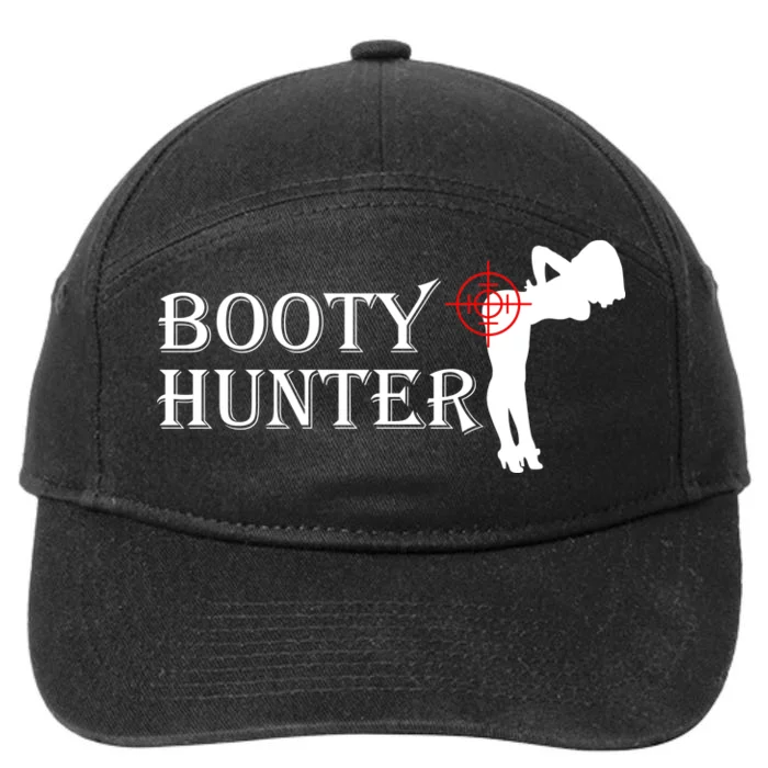 Booty Hunter Funny 7-Panel Snapback Hat