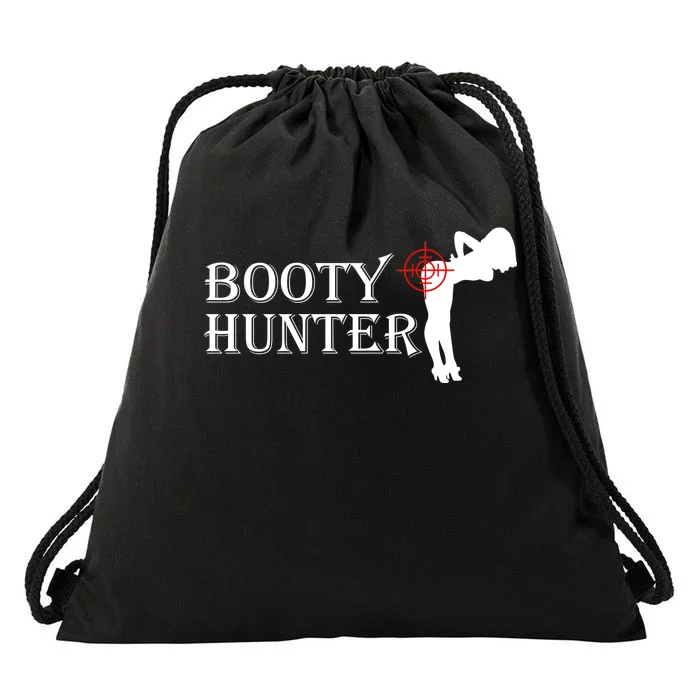 Booty Hunter Funny Drawstring Bag