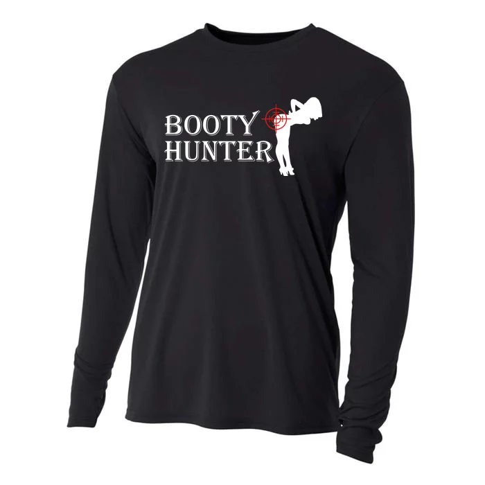 Booty Hunter Funny Cooling Performance Long Sleeve Crew