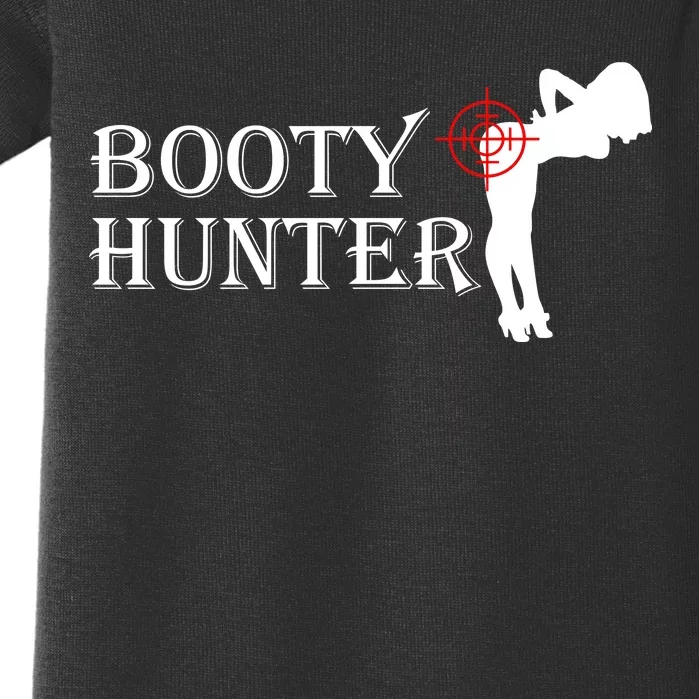 Booty Hunter Funny Baby Bodysuit