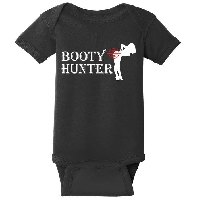 Booty Hunter Funny Baby Bodysuit