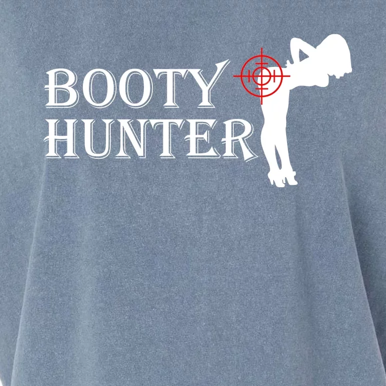 Booty Hunter Funny Garment-Dyed Women's Muscle Tee