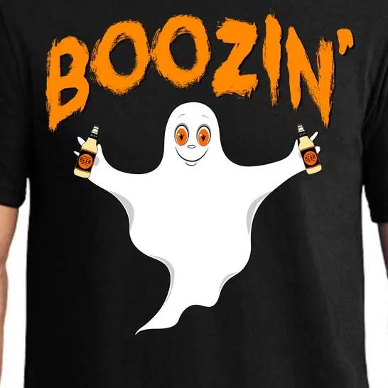 Boozin' Ghost With Beer Pajama Set