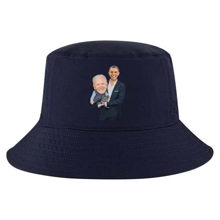 Biden Obama Puppet Joe Funny Political Cool Comfort Performance Bucket Hat