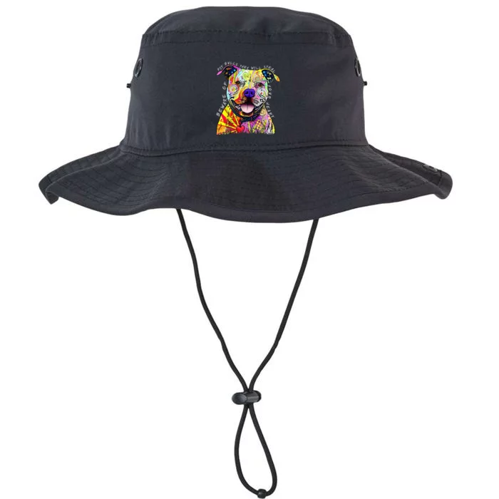 Beware of Pit Bulls They Will Steal Your Heart Funny Dogs Legacy Cool Fit Booney Bucket Hat