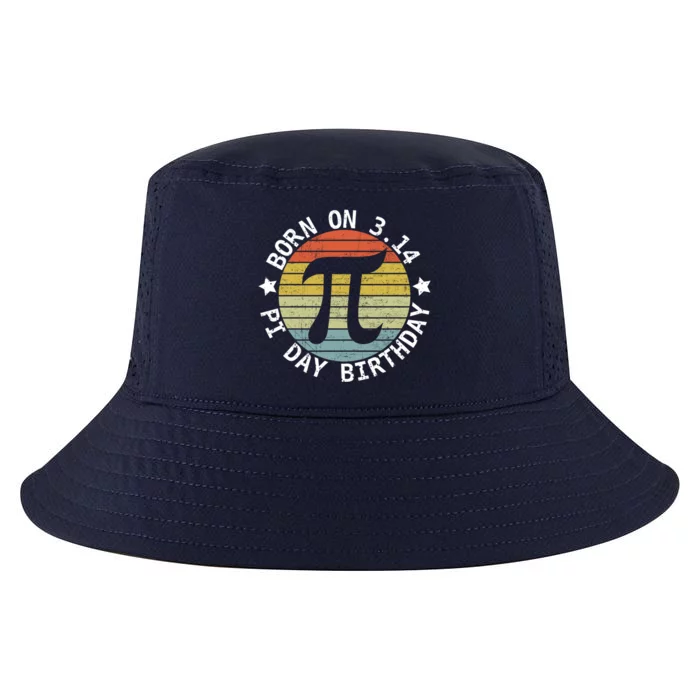 Born On Pi Day Birthday Happy 14 March Pi Day Teacher Funny Gift Cool Comfort Performance Bucket Hat