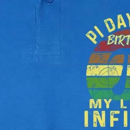 Born On Pi Day 14 March Birthday Saying Happy Pi Day Gift Softstyle Adult Sport Polo