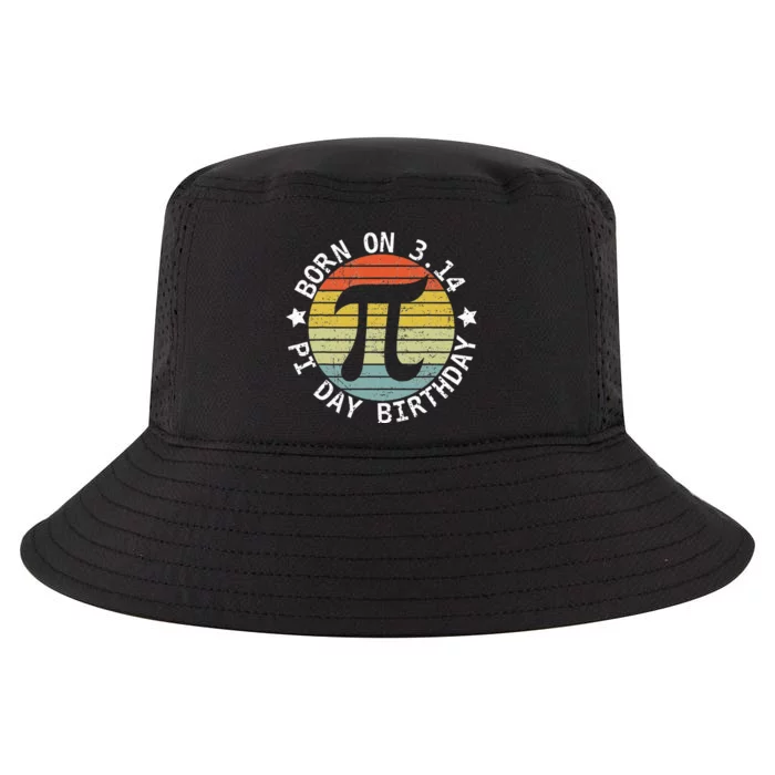 Born on Pi Day Birthday Happy 14 March Pi Day Teacher Cool Comfort Performance Bucket Hat