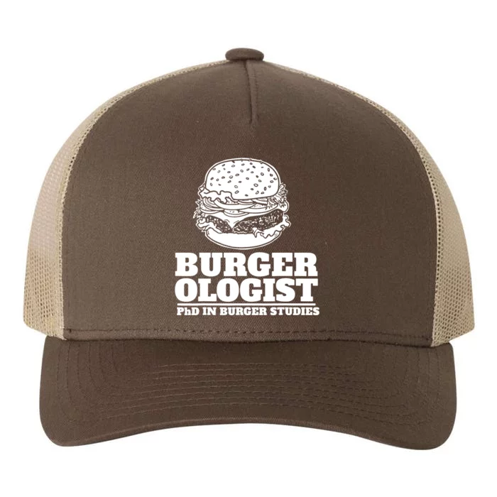 Burger Ologist Phd In Burger Studies Yupoong Adult 5-Panel Trucker Hat