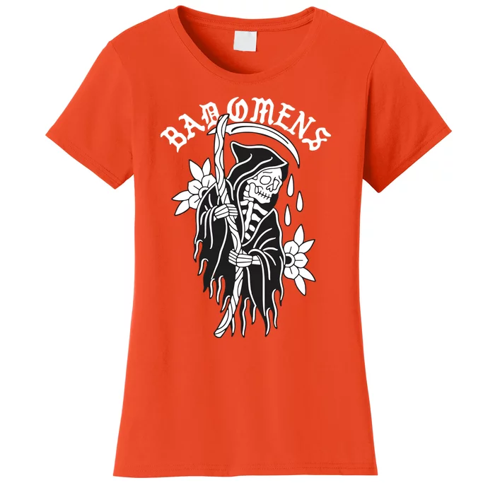 Bad Omen Reaper The Death Of Peace Of Mind Women's T-Shirt