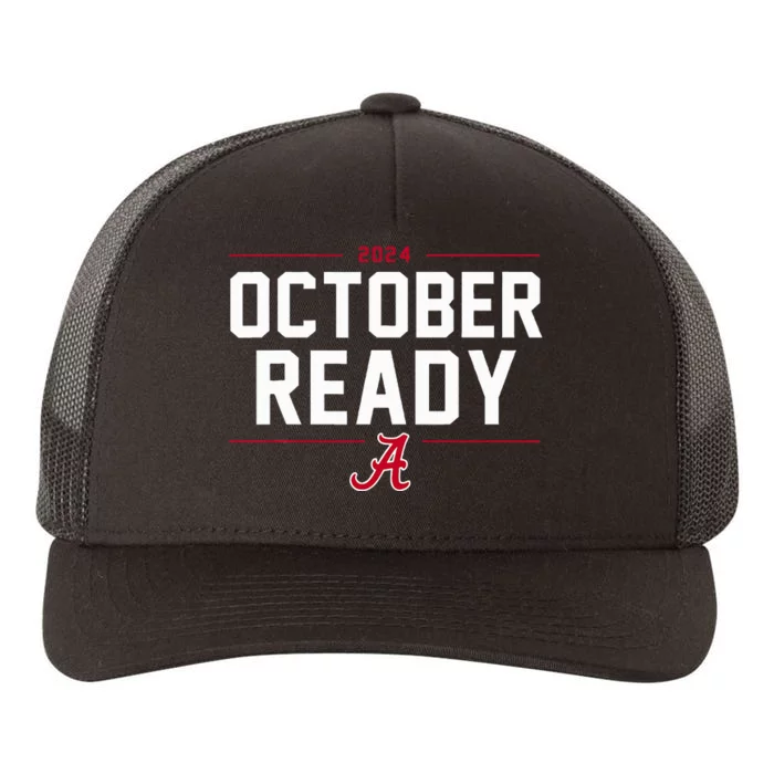 B.R.A.V.E.S October Ready 2024 Baseball Yupoong Adult 5-Panel Trucker Hat