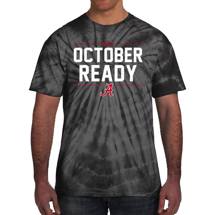 B.R.A.V.E.S October Ready 2024 Baseball Tie-Dye T-Shirt