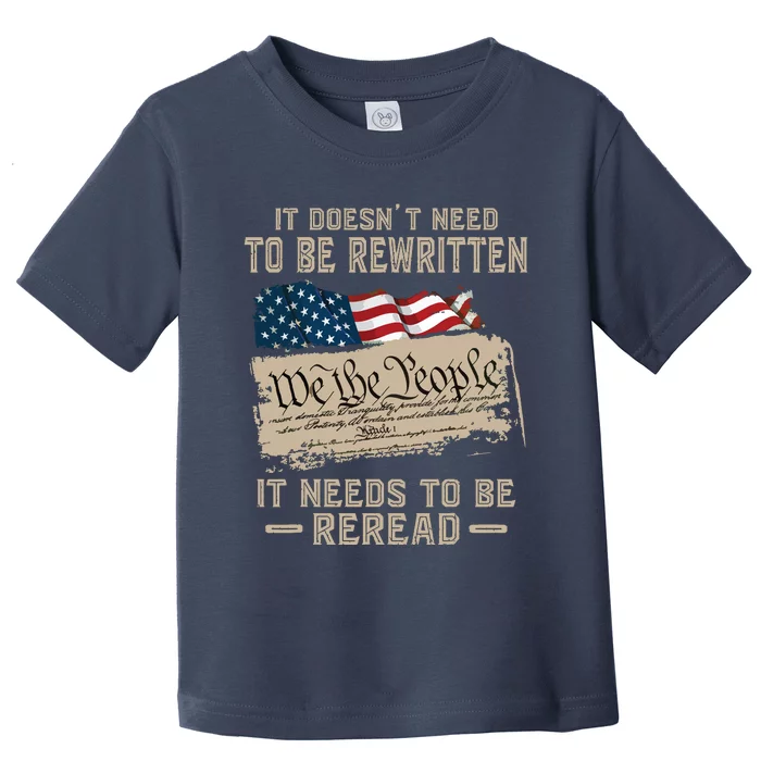 BILL OF RIGHTS US CONSTITUTION Toddler T-Shirt