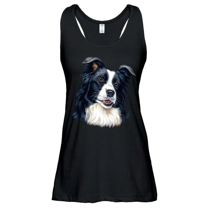 Border Collie Ladies Essential Flowy Tank