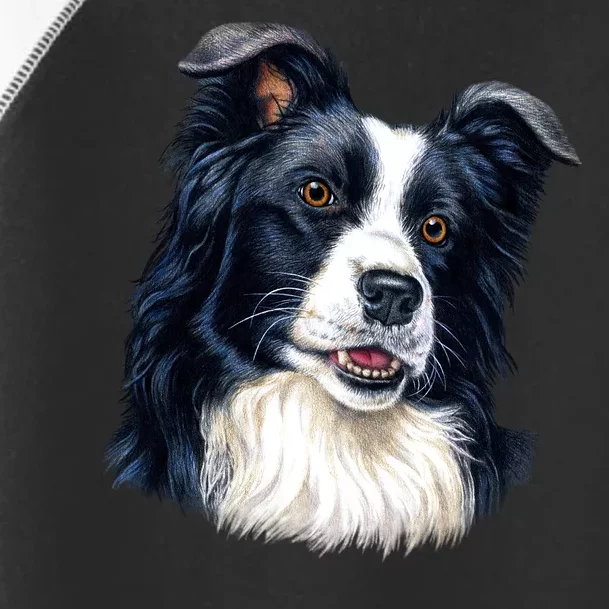 Border Collie Toddler Fine Jersey T-Shirt