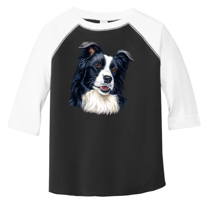 Border Collie Toddler Fine Jersey T-Shirt