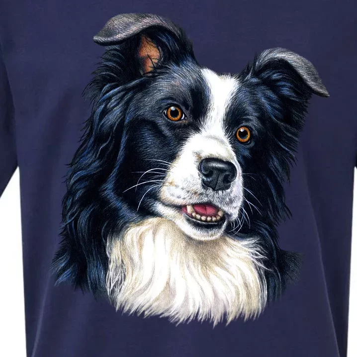 Border Collie Sueded Cloud Jersey T-Shirt