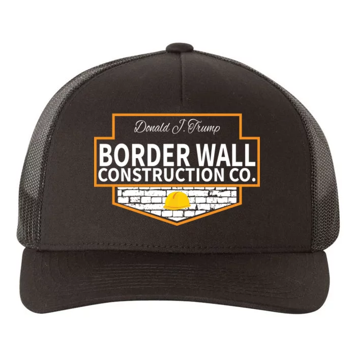 Border Wall Construction Co. Donald Trump Yupoong Adult 5-Panel Trucker Hat