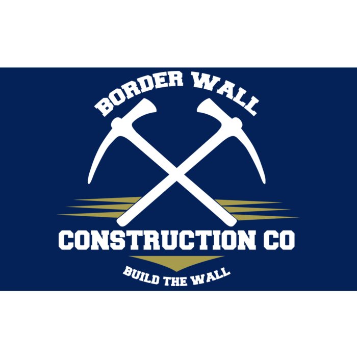 Border Wall Construction CO Build The Wall Bumper Sticker