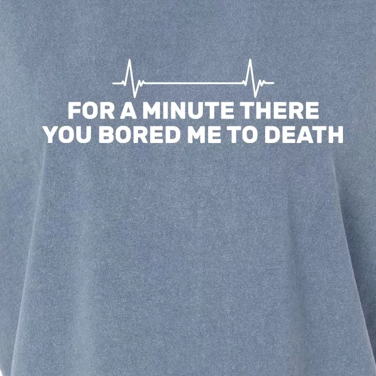 Bored Me To Death Garment-Dyed Women's Muscle Tee