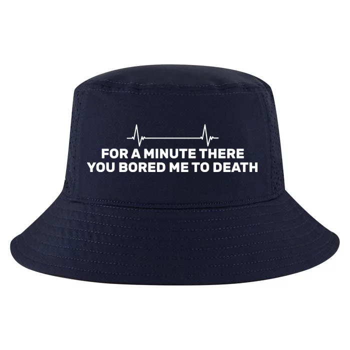 Bored Me To Death Cool Comfort Performance Bucket Hat