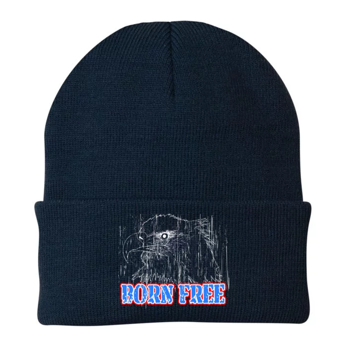 Born Free Eagle Knit Cap Winter Beanie