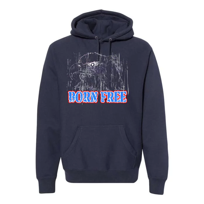 Born Free Eagle Premium Hoodie