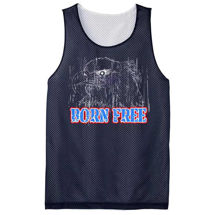 Born Free Eagle Mesh Reversible Basketball Jersey Tank