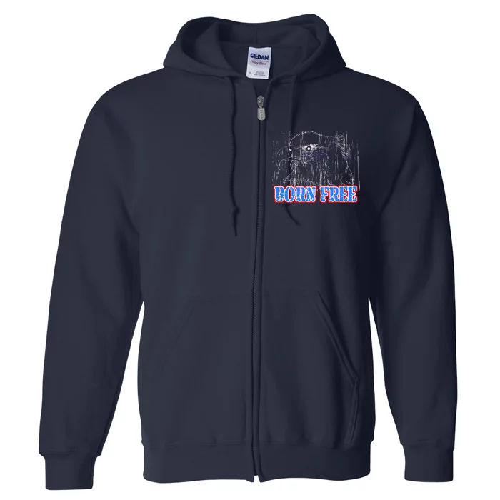 Born Free Eagle Full Zip Hoodie