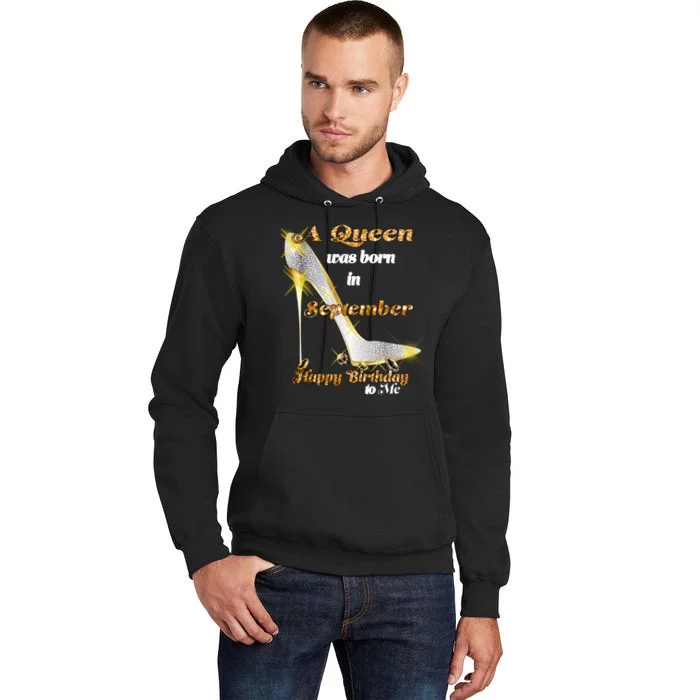 Born In August Birthday Queen Tall Hoodie