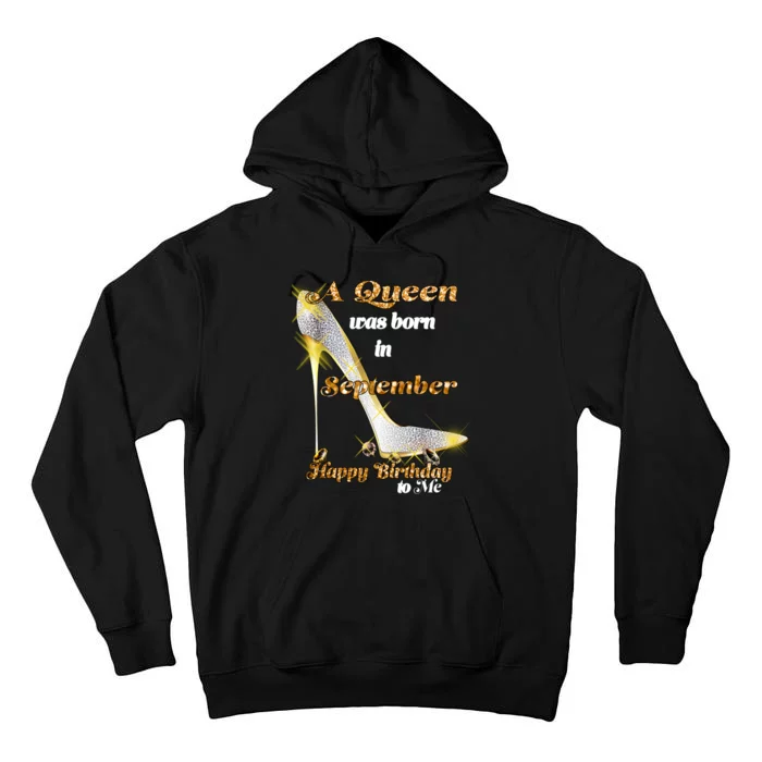 Born In August Birthday Queen Tall Hoodie