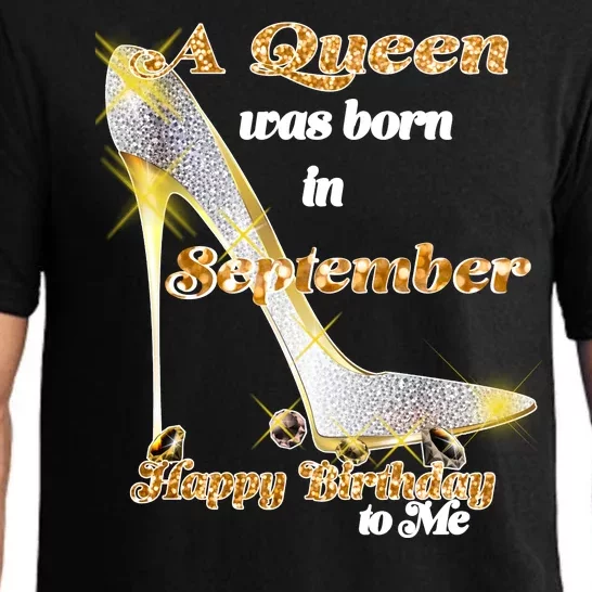 Born In September Birthday Queen Pajama Set