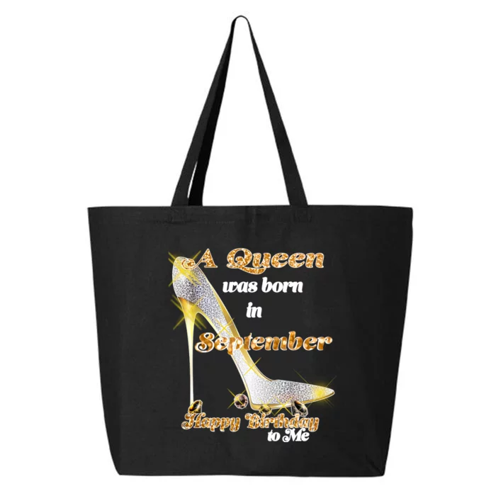 Born In September Birthday Queen 25L Jumbo Tote