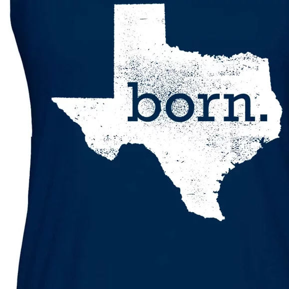 Born In Texas Home Ladies Essential Flowy Tank