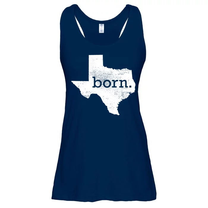 Born In Texas Home Ladies Essential Flowy Tank