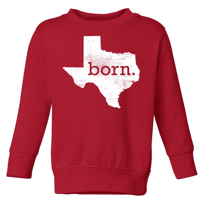 Born In Texas Home Toddler Sweatshirt