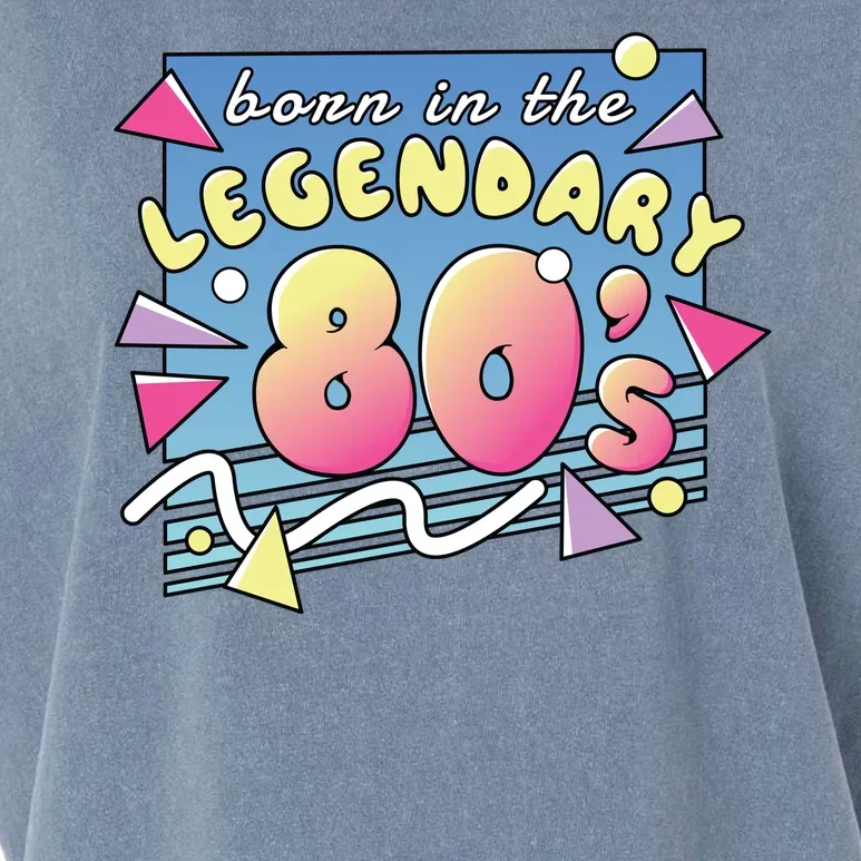 Born In The Legendary 80s Garment-Dyed Women's Muscle Tee