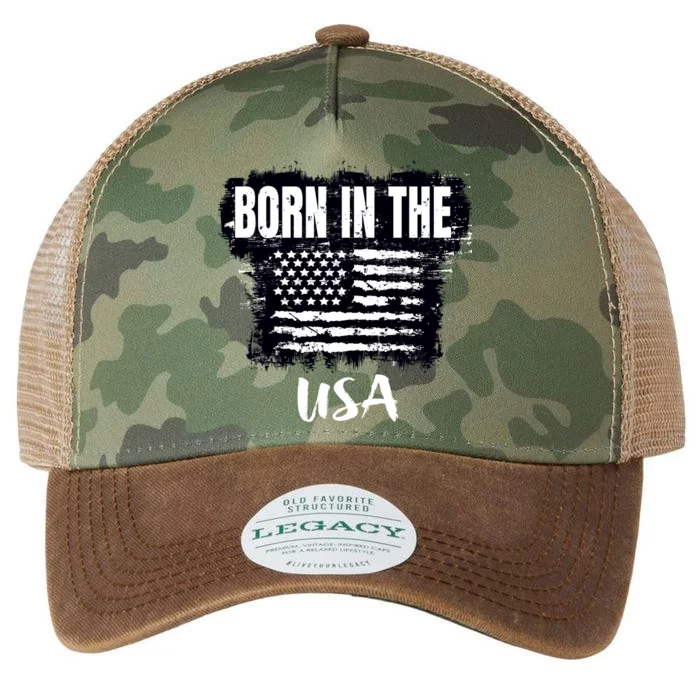 Born In The USA Legacy Tie Dye Trucker Hat